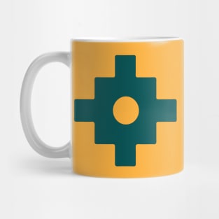 Incan (teal) Mug